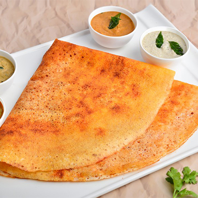 "Ghee Karam Dosa  (Hotel Chutneys (Tiffins) - Click here to View more details about this Product